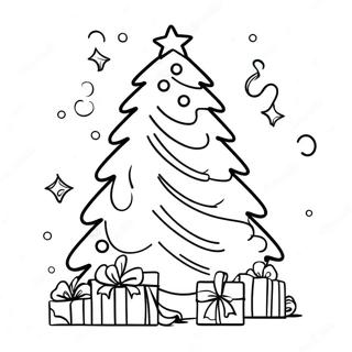 Farvelaegningsside Med Juletrae 112267-48438