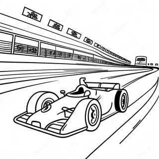 Farverig Racerbane Farvelaegningsside 112322 48496