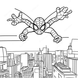 Spiderman Langt Hjemmefra Farvelaegningsside 112444-48579