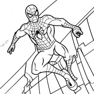 Spiderman Langt Hjemmefra Farvelaegningsside 112444-48580
