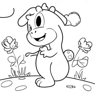 Tegneserie Nummer 1 Farvelaegningsside 112524 48651