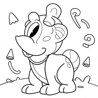 Tegneserie Nummer 1 Farvelaegningsside 112524 48652