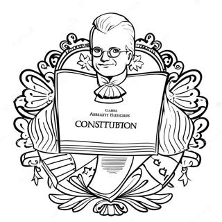 Forfatning Farvelaegningsside 112649-48740