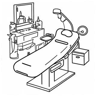 Phlebotomi Procedure Scene Farvelaegningsside 113041-49175
