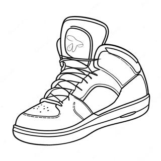 Retro Basketballsko Farvelaegningsside 113630-49631