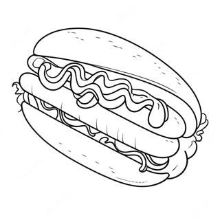 Hotdog Farvelaegningsside 114015-49918