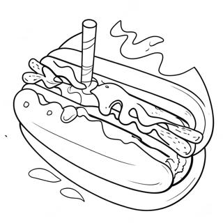 Hotdog Farvelaegningsside 114015-49920