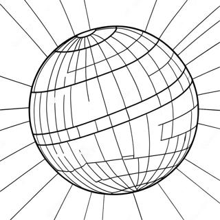 Diskokugle Farvelaegningsside 114322-50160