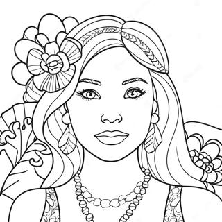 Mangfoldige Kvinder Farvelaegningssiden 114403-50235