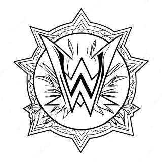 Wwe Logo Farvelaegningsside 114659 50427