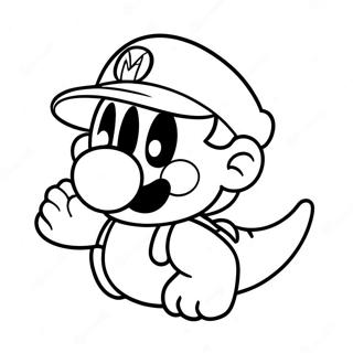 Super Mario Odyssey Cappy Farvelægningsider