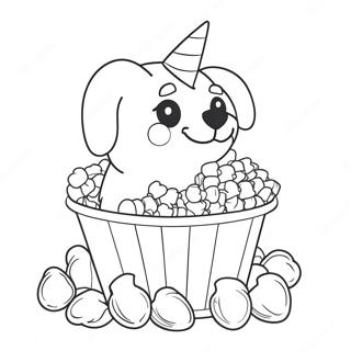 Puppycorn Farvelægningsider