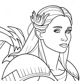 Daenerys Targaryen Drage Farvelaegningsside 115741-51262