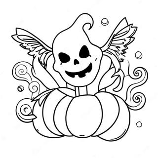 Spirit Halloween Logo Farvelægningsider