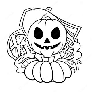 Spirit Halloween Logo Farvelaegningsside 116257-51660