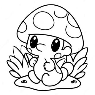 Farverig Mario Svamp Farvelaegningsside 116492-51847