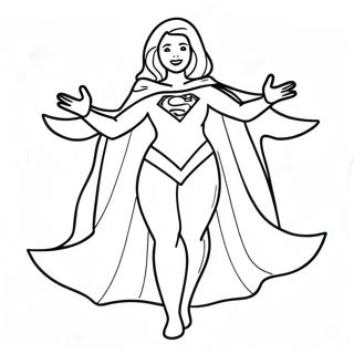 Super Mor Med Kappe Farvelaegningsside 116516-51864