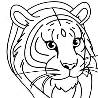 Elegant Tiger Farvelaegningsside 117391-52702