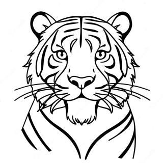 Elegant Tiger Farvelaegningsside 117391-52703