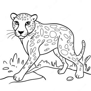 Legesyg Gepard Farvelaegningsside 117392-52706