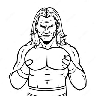 Dynamisk Wwe Wrestler Farvelaegningsside 117599-52863