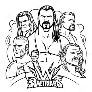 Wwe Superstars I Aktion Farvelaegningsside 117600-52865