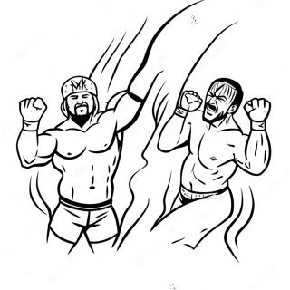 Wwe Superstars I Aktion Farvelaegningsside 117600-52866