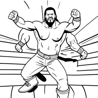 Wwe Superstars I Aktion Farvelaegningsside 117600-52867