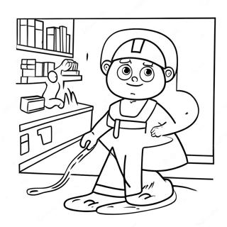 Jordskaelv Sikkerhedstips Farvelaegningsside 118551-53714