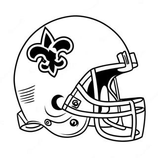 New Orleans Saints Logo Farvelaegningssiden 119012-54067