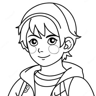 Anime Dreng Farvelaegningssiden 119036-54084