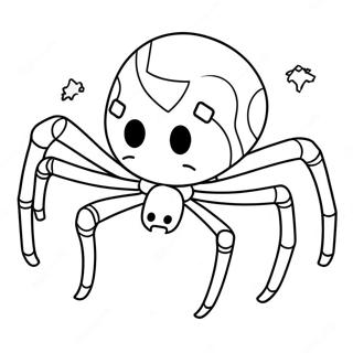 Sod Minecraft Edderkop Farvelaegningsside 119089 54132