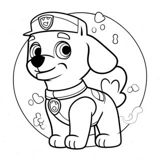 Charmerende Paw Patrol Paskeaeg Farvelaegningsside 119113-54148