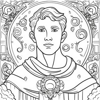 Midas Med Funkende Guld Farvelaegningsside 119192-54209