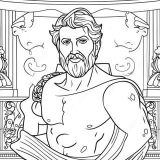 Midas Med Funkende Guld Farvelaegningsside 119192-54212