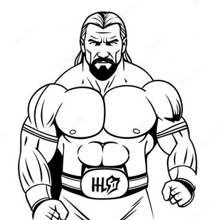 Triple H I Ringen Farvelaegningsside 119297-54298