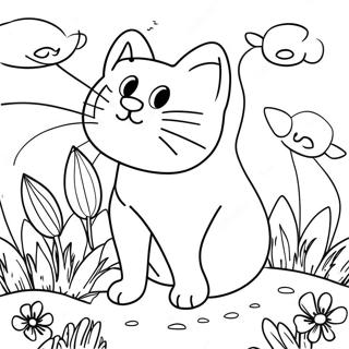 Legesyg Katnap Poppy Playtime Farvelaegningsside 119398-54370