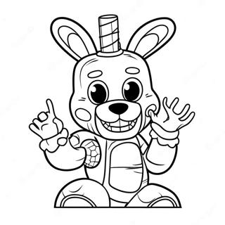 Springtrap Fnaf Farvelægningsider