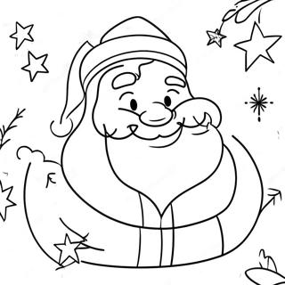 Glade Blandt Os Julemand Farvelaegningsside 120505 55237