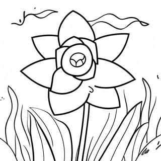 Realistisk Paskelilje I Have Farvelaegningsside 120659-55363