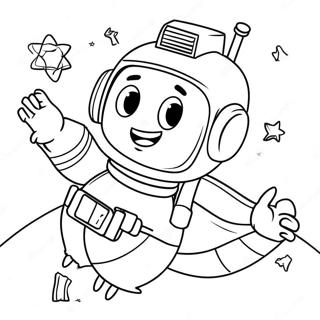 Lysende Stjerneskud Vbs Eventyr Farvelaegningssiden 120862 55518