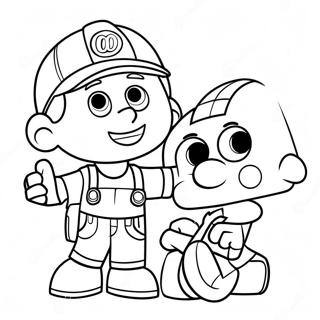 Handy Manny Farvelægningsider