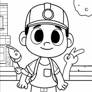 Handy Manny Farvelaegningsside 121425-56115