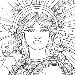 Farverig Abenbaring Farvelaegningsside 121557 56225