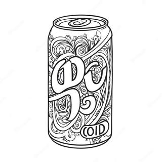 Brusende Sodavandsdase Farvelaegningsside 121708-56344