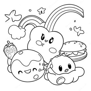 Regnbue Venner Lookies Farvesider