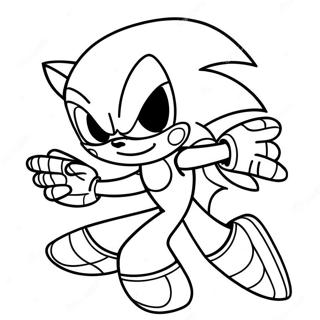 Sonic Spiderman Farvelægningsider