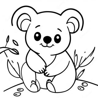 Sod Koala Bamse Farvelaegningsside 124458-58625