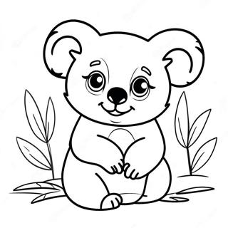 Sod Koala Bamse Farvelaegningsside 124458-58626