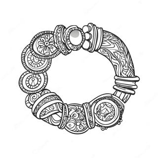 Armband Farvelaegningsside 124613-58743